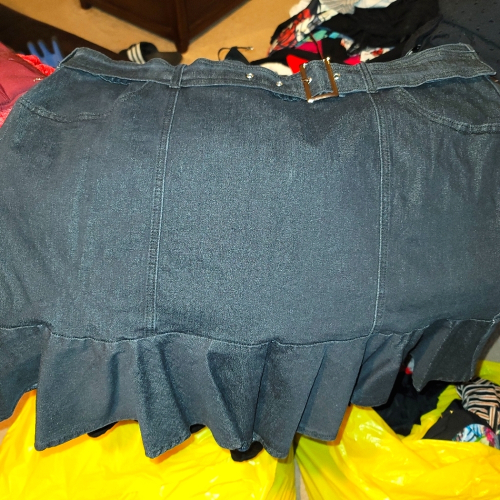 City Chic Jean Skirt XL/22